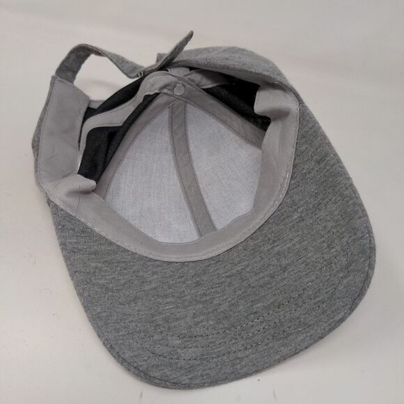 Unbranded Men's Slideback Hat Gray Adjustable Blank Vent Holes - Picture 6 of 6